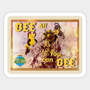 Bee all you can Sticker